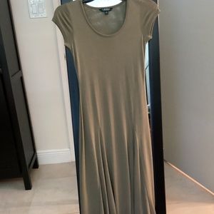 Ralph Lauren,  Size Small,  Olive Green,  MIDI Length